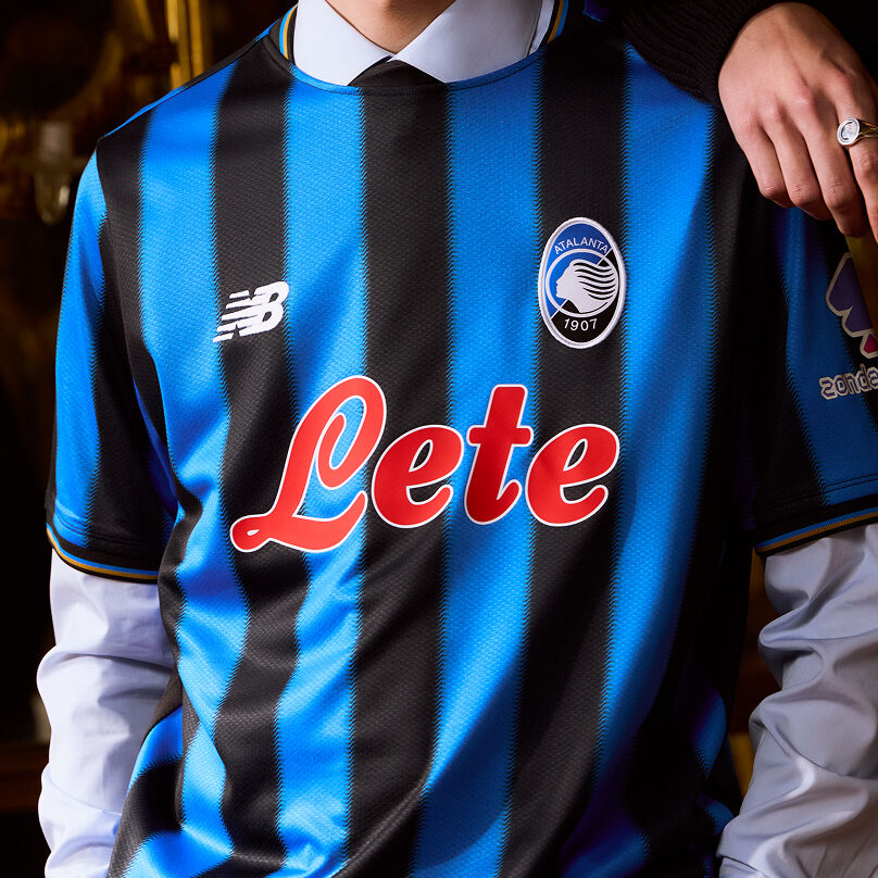 Atalanta BC Home Short Sleeve Jersey - New Balance